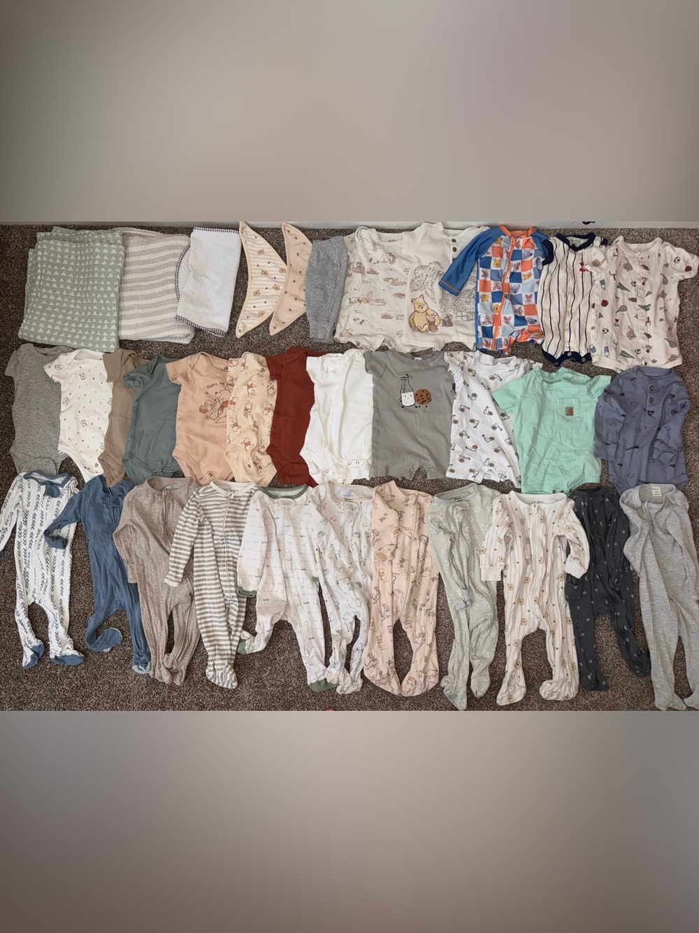 Assorted baby clothing lot